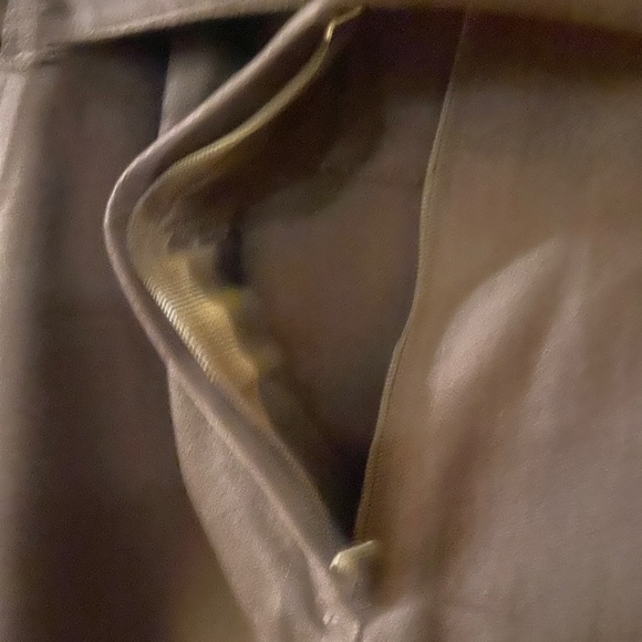 Jessica Sport brown faux suede flared midi skirt / size 12 - Picture 6 of 8